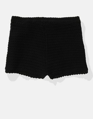AE Crochet Sweater Short