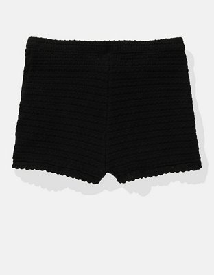 AE Crochet Sweater Short