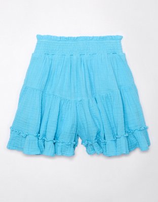 Женские брюки American Eagle AE Tiered Ruffle Bloomer Short — фото 4