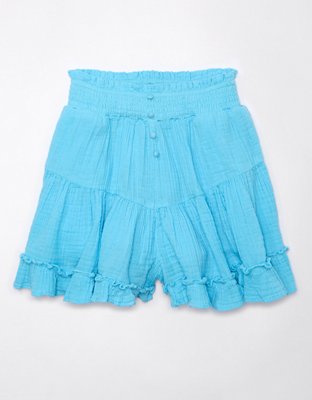 Женские брюки American Eagle AE Tiered Ruffle Bloomer Short — фото 3
