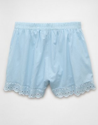 AE High-Waisted Embroidered Short