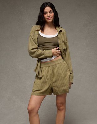 AE V-Neck Corset Mini Dress | American Eagle