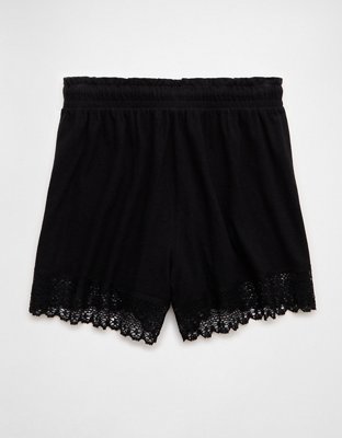 AE Sunchaser Knit Lace Trim Short