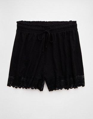 AE Sunchaser Knit Lace Trim Short
