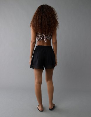 AE Sunchaser Knit Lace Trim Short