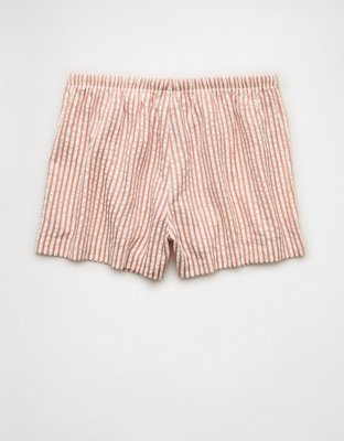 AE High-Waisted Seersucker Short