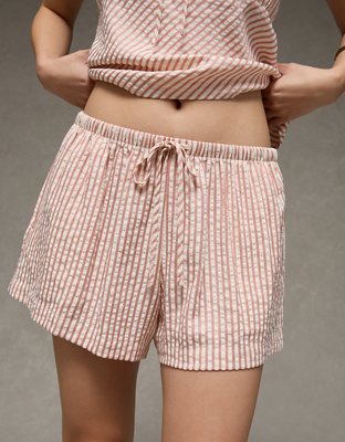 AE High-Waisted Seersucker Short