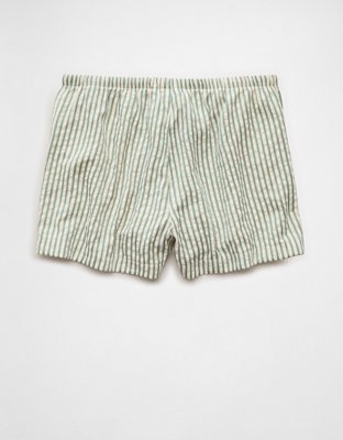 AE High-Waisted Seersucker Short