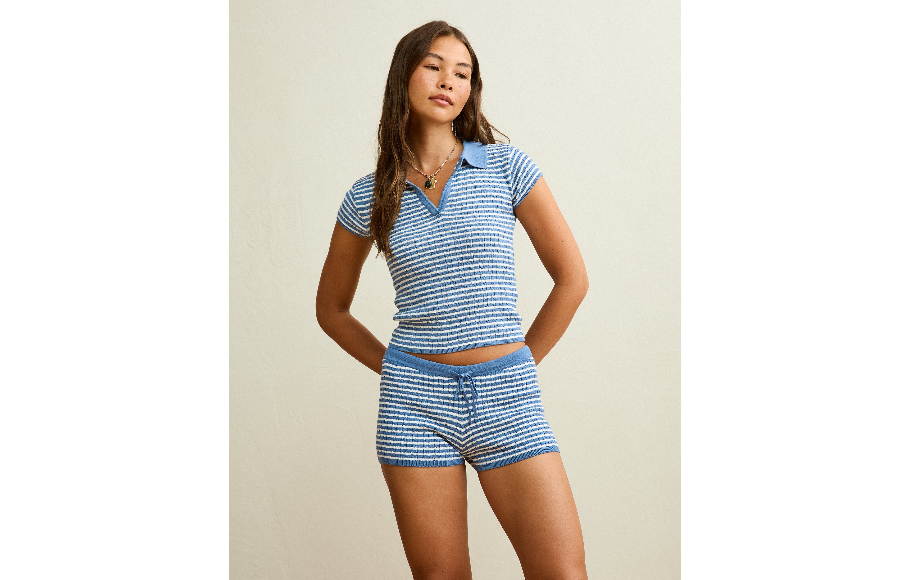 AE Low-Rise Micro Sweater Shortie