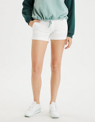 AE Khaki Midi Short