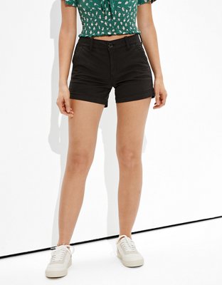 AE Khaki Midi Short