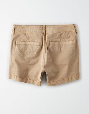 AE Khaki Midi Short