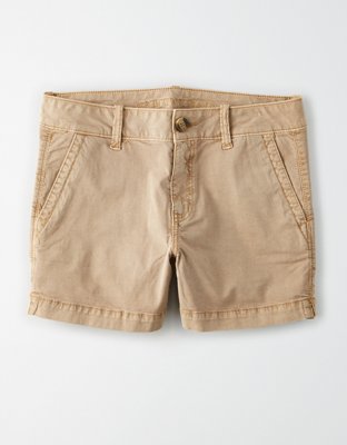 American eagle khaki shorts womens sale