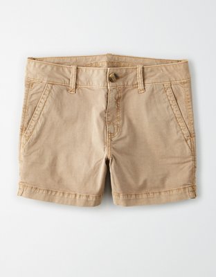 AE Khaki Midi Short