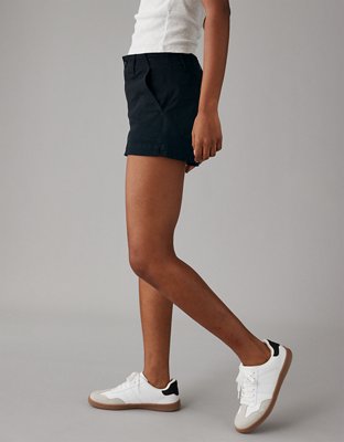 Женские брюки American Eagle AE Stretch High-Waisted Trouser Short Short — фото 4