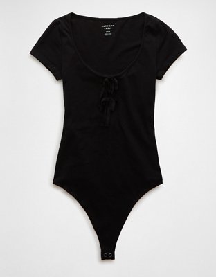 Боди AE Bow, круглый вырез — American Eagle — фото 3