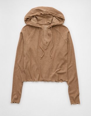 AE Cropped Sweater Lounge Hoodie