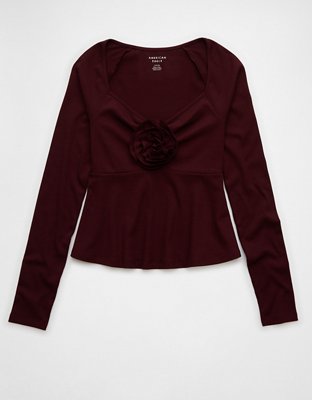 Ameri@TWINKLE PUFF SLEEVE SHIRTS - メルカリ