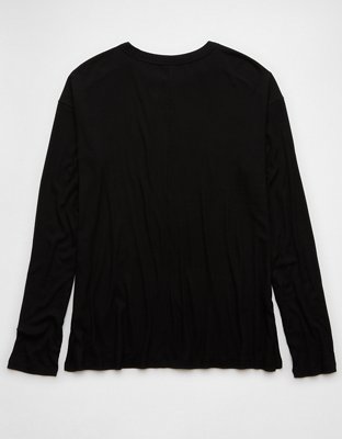 AE Soft & Sexy Long-Sleeve Pocket T-Shirt