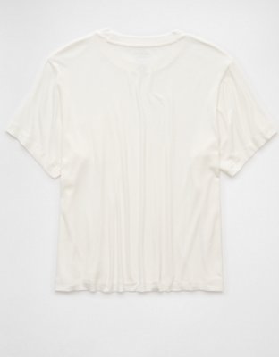 T-shirt con bolsillo suave y sexy AE