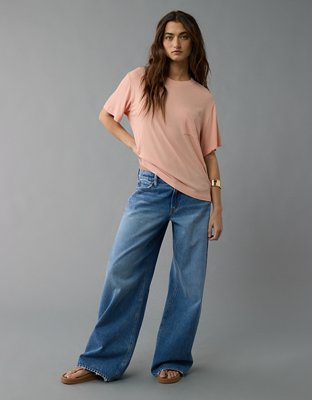 AE T-shirt avec pochette Doux et sexy