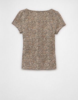 T-shirt Hé bébé à décolleté carré AE