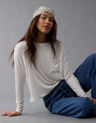 トップス plllllleeeasse long sleeve pocket tee M plllllleeeasse long sleeve pocket tee (WHITE) | plllllleeeasse