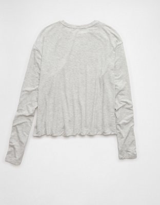 AE Soft & Sexy Long-Sleeve Pocket T-Shirt