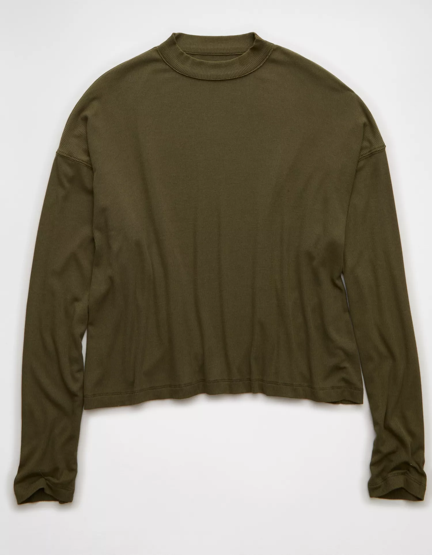 AE Soft & Sexy Long Sleeve Mockneck T-Shirt - thumbnail 9