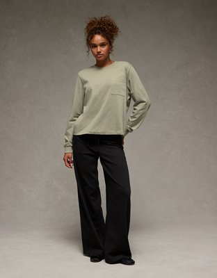 AE Everyday Luxe Long Sleeve T-Shirt