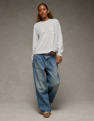 AE Everyday Luxe Long Sleeve T-Shirt