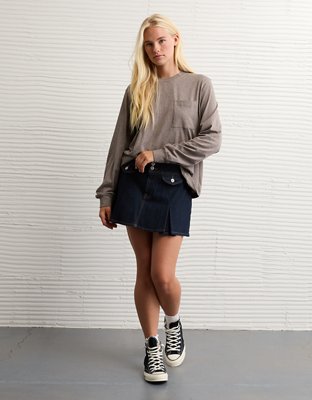 AE Everyday Luxe Long Sleeve T-Shirt