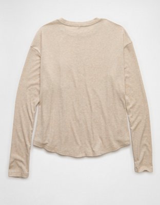 AE Soft & Sexy Long Sleeve Pocket T-Shirt