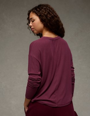 AE Soft & Sexy Long Sleeve Pocket T-Shirt