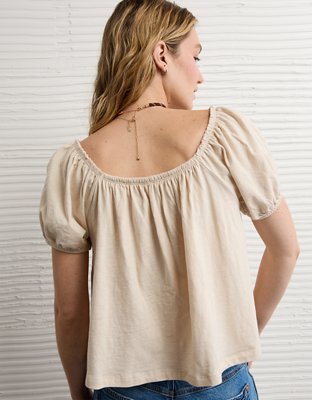 AE Sunchaser Tie-Front T-Shirt