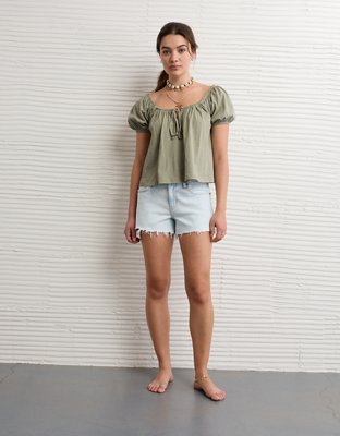 AE Sunchaser Tie-Front T-Shirt