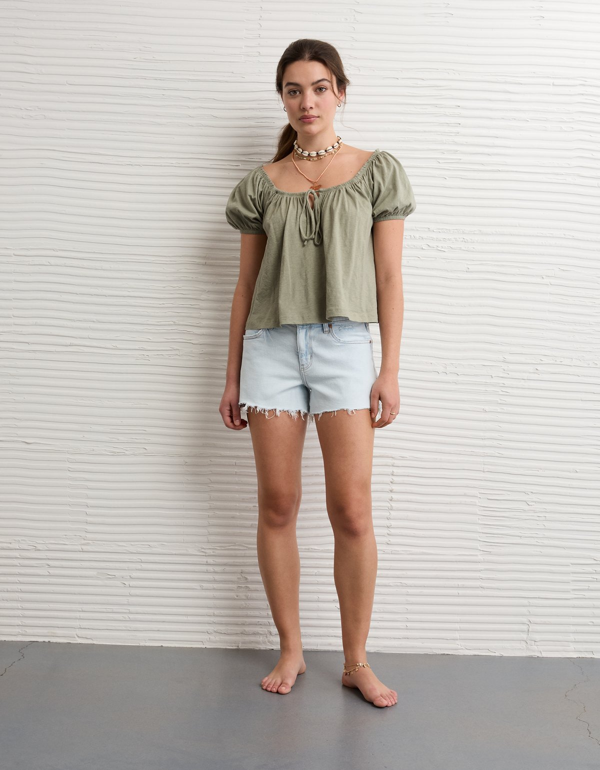 AE Sunchaser Tie-Front T-Shirt - image 5