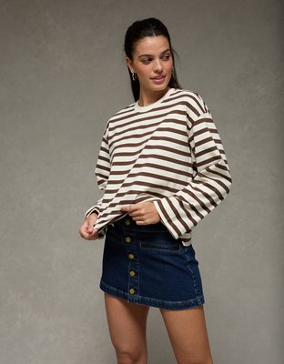 AE Striped Long Sleeve T-Shirt