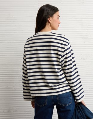AE Striped Long Sleeve T-Shirt