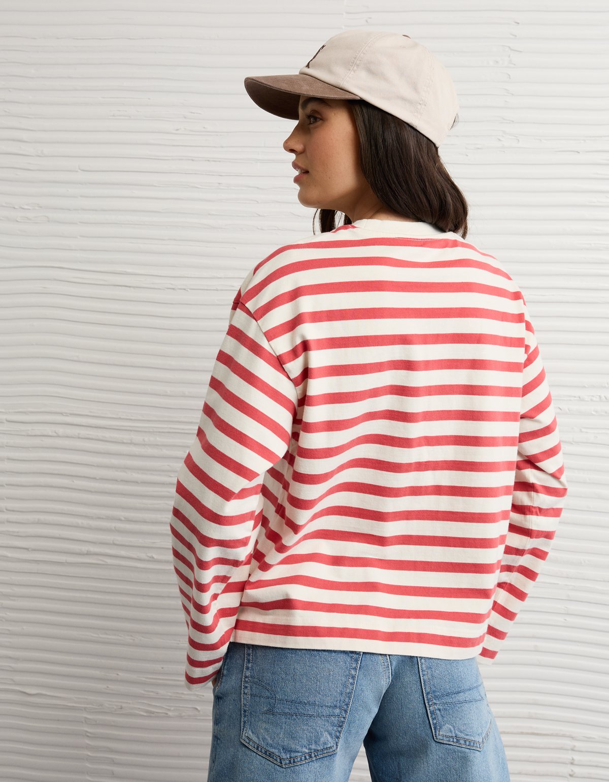 AE Striped Long Sleeve T-Shirt - image 2