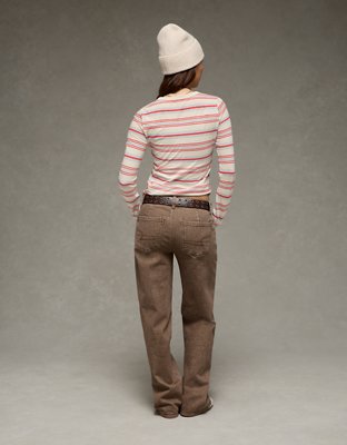 AE Long Sleeve Hey Baby Tee