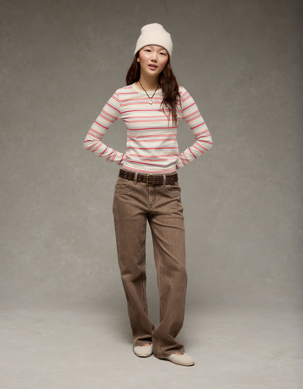AE Long Sleeve Hey Baby Tee - image 5