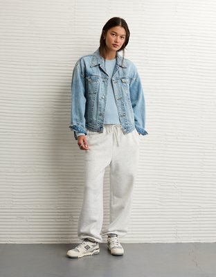 AE Long Sleeve Plush Crew Neck Top