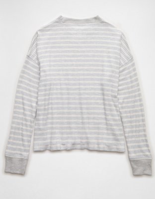 AE Long Sleeve Plush Crew Neck Top