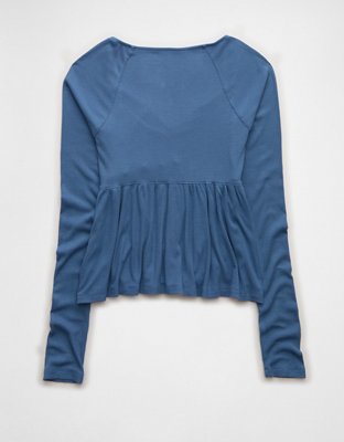 AE Soft & Sexy Babydoll Cinched T-Shirt