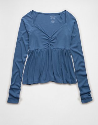 AE Soft & Sexy Babydoll Cinched T-Shirt