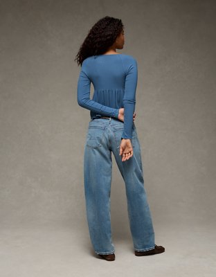 AE Soft & Sexy Babydoll Cinched T-Shirt