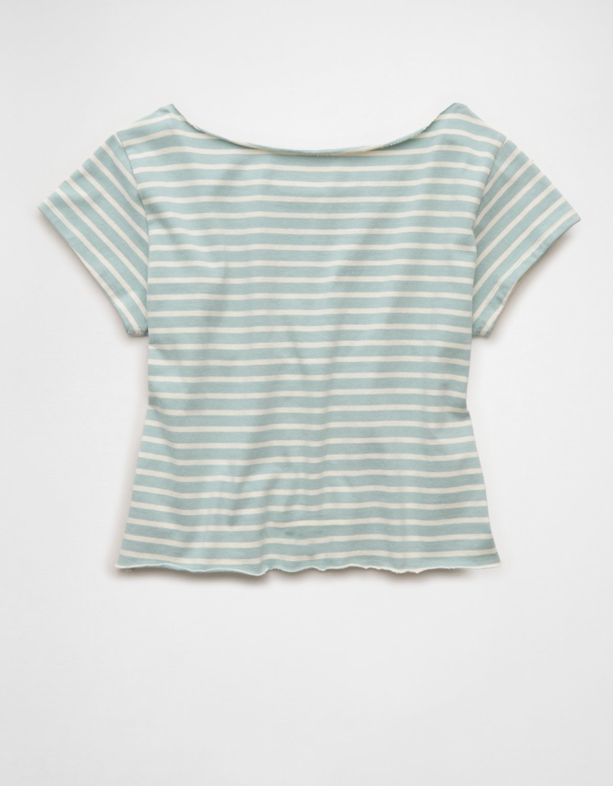 AE Off-the-Shoulder Striped T-Shirt - image 4