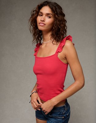 AE Flutter Sleeve Tee