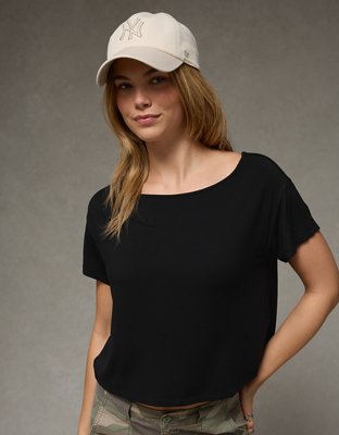 AE Off-the-Shoulder Soft & Sexy T-Shirt